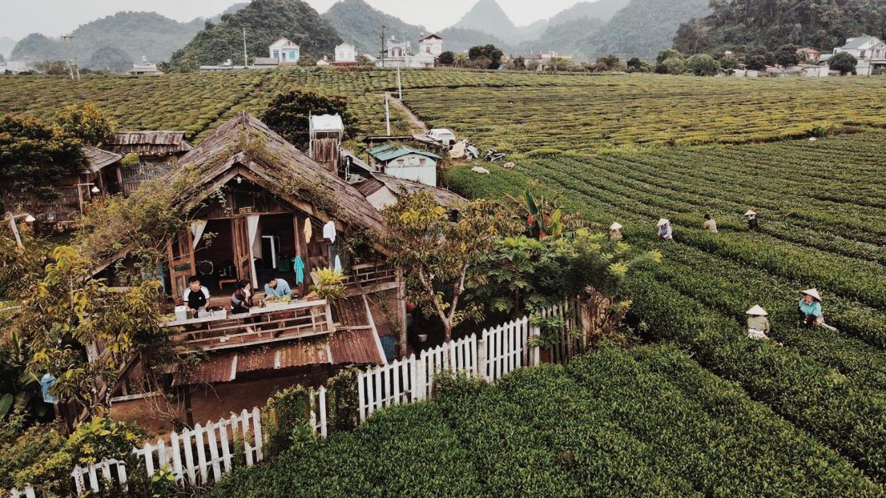 Tiem Ca Phe Mer Homestay & Coffee หมกโจว์ ภายนอก รูปภาพ